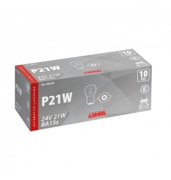 24V Lampada 1 filamento - P21W - 21W - BA15s - 10 pz  - Scatola
