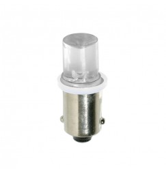 24V Micro lampada 1 Led - (T4W) - BA9s - 2 pz  - D/Blister - Bianco