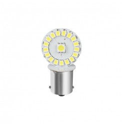 24/28V Hyper-Led 102 - 34 SMD x 3 chips - (P21W) - BA15s - 2 pz  - D/Blister - Bianco