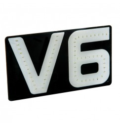 Emblema luminoso, 24V - V6