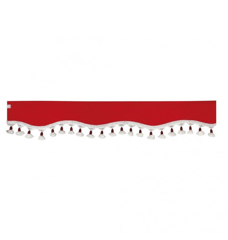 Sindy, fascia parasole in microfibra per camion - Rosso