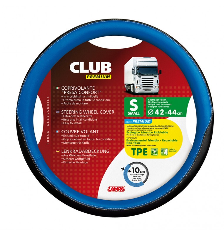 Club, coprivolante in Skeentex - S - Ø 42/44 cm - Blu