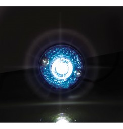 Coppia luci ingombro a 1 Led, 24V - Blu