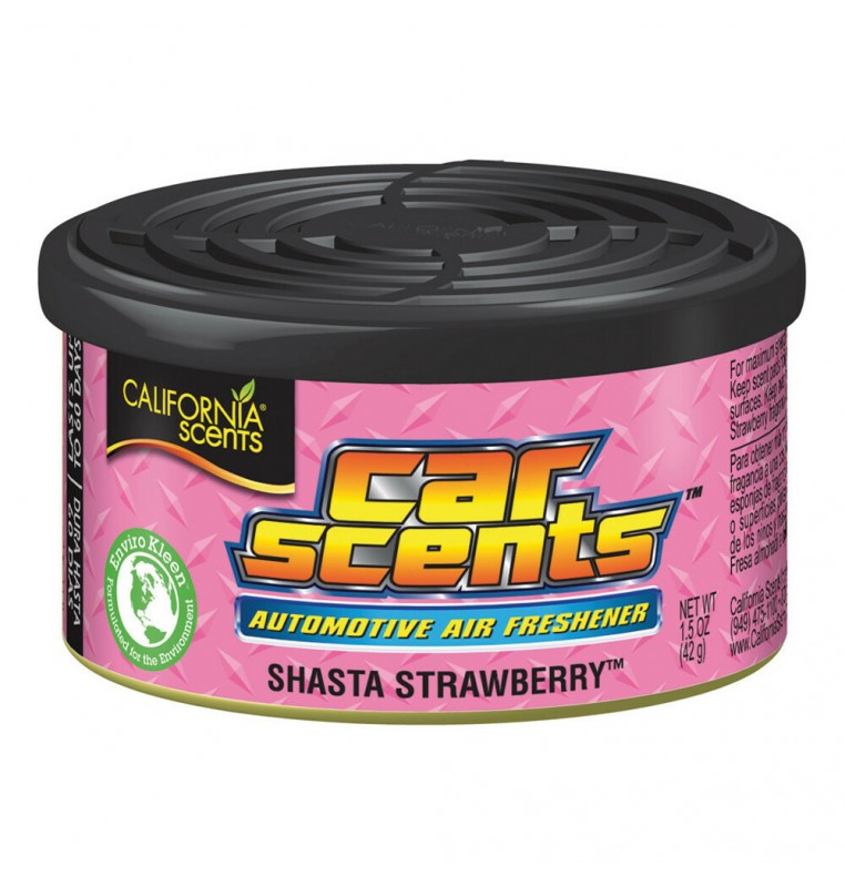 Espositore con 12 deodoranti Car Scents - Shasta Strawberry