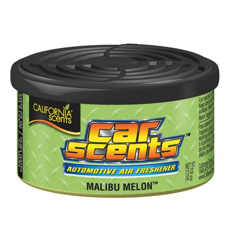 Espositore con 12 deodoranti Car Scents - Malibu melon