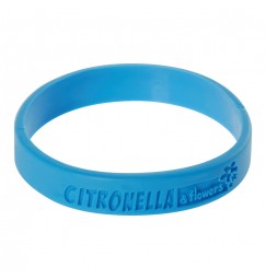 Citronella & Flowers, braccialetto antizanzare profumato, confezione singola - L - Ø 6 cm