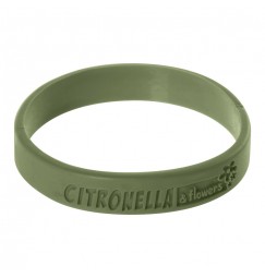 Citronella & Flowers, braccialetto antizanzare profumato, confezione singola - L - Ø 6 cm