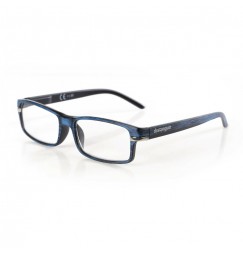 Caravaggio, occhiali da lettura - Ricarica singola gradazione - +3.0 - Blu/Nero