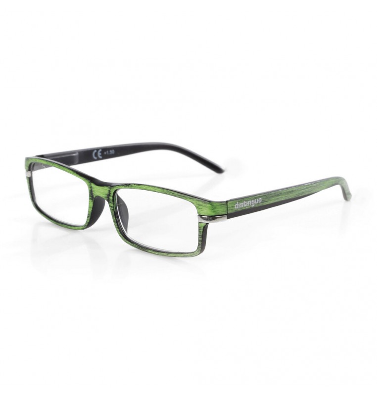 Caravaggio, occhiali da lettura - Ricarica singola gradazione - +3.5 - Verde/Nero