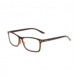 Raffaello, occhiali da lettura - Ricarica singola gradazione - +1.0 - Marrone/Arancio
