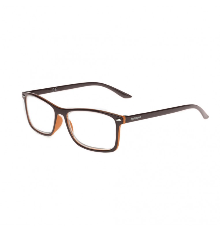 Raffaello, occhiali da lettura - Ricarica singola gradazione - +2.5 - Marrone/Arancio