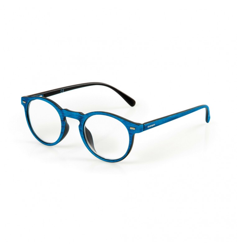 Tiziano, occhiali da lettura - Ricarica singola gradazione - +1.5 - Blu/Nero