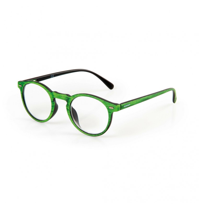 Tiziano, occhiali da lettura - Ricarica singola gradazione - +1.0 - Verde/Nero