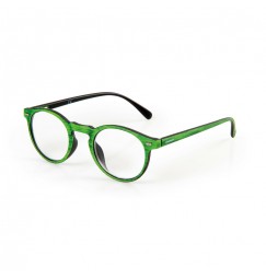 Tiziano, occhiali da lettura - Ricarica singola gradazione - +2.0 - Verde/Nero
