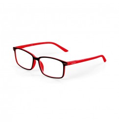 Tintoretto, occhiali da lettura - Ricarica singola gradazione - +2.0 - Rosso/Nero
