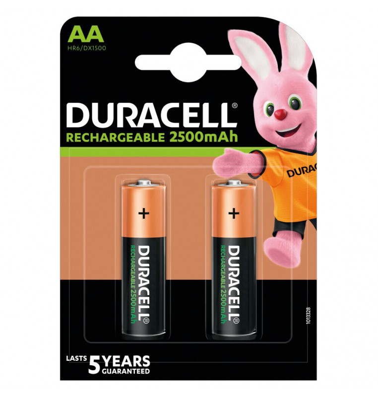Duracell Recharge Ultra, stilo “AA”, 2 pz