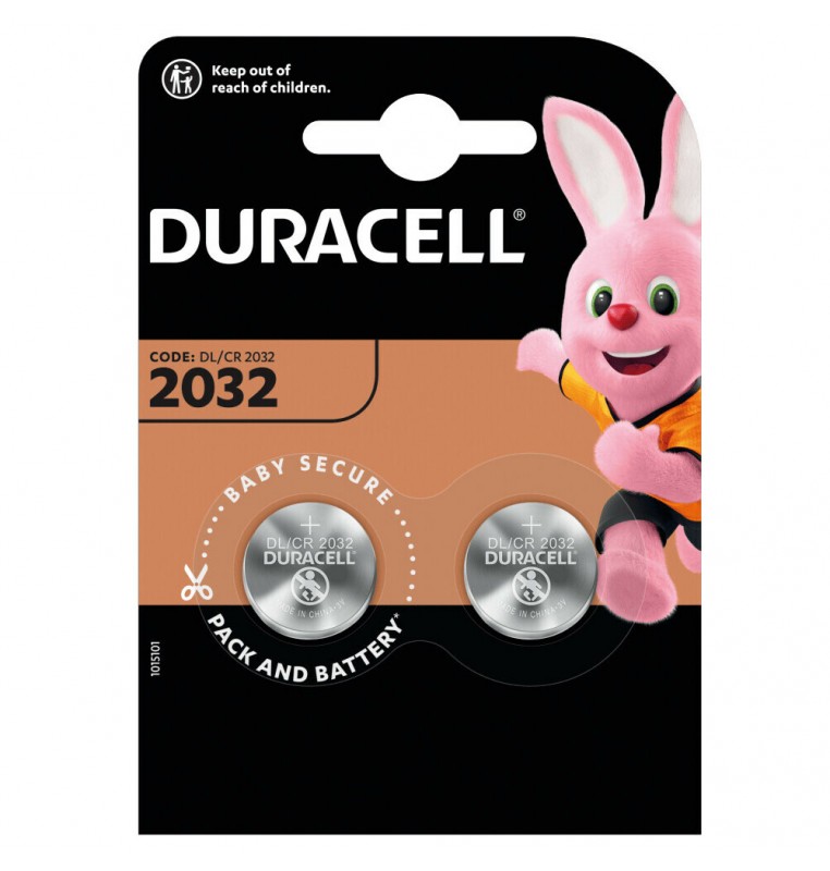 Duracell Elettronica, “2032”, 2 pz