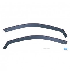 Set deflettori aria anteriori ad incastro, tipo lungo - compatibile per Ford Fusion (08/02>11/12)