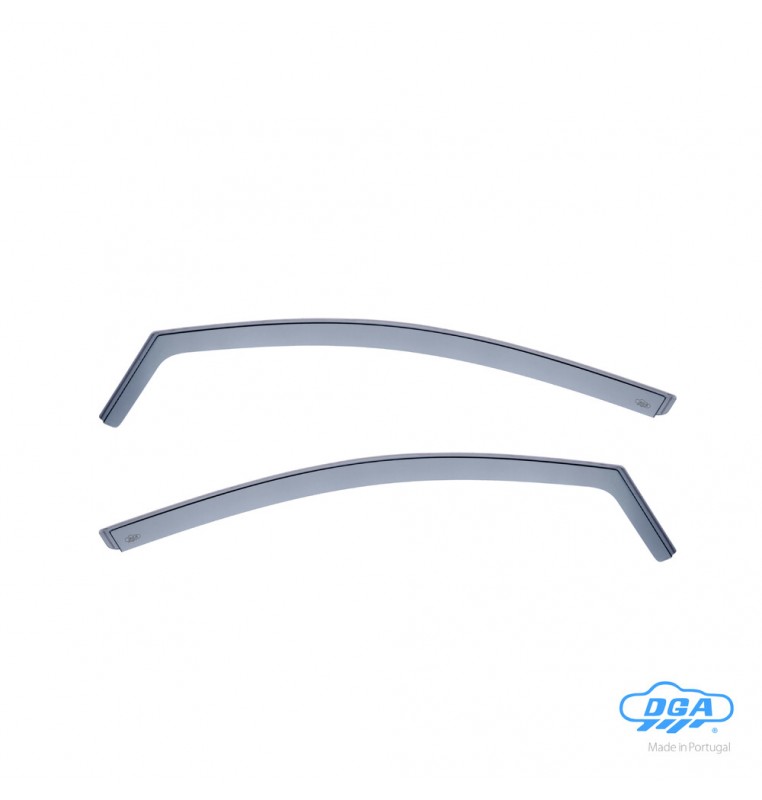 Set deflettori aria anteriori ad incastro, tipo lungo - compatibile per Ford Fiesta 3p (06/17>)