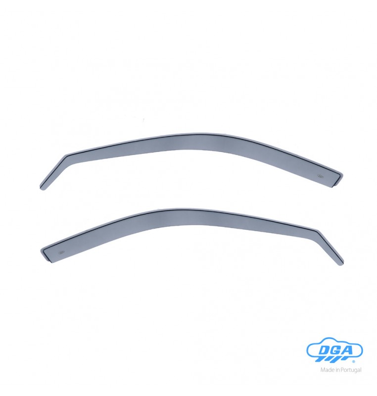 Set deflettori aria anteriori ad incastro, tipo lungo - compatibile per Hyundai Elantra (12/00>01/07)