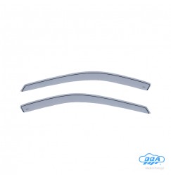 Set deflettori aria anteriori ad incastro, tipo lungo - compatibile per Hyundai Santa Fe (01/01>02/06)