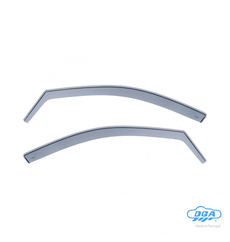 Set deflettori aria anteriori ad incastro, tipo lungo - compatibile per Hyundai Getz 5p (07/02>01/09)