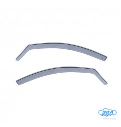 Set deflettori aria anteriori ad incastro, tipo lungo - compatibile per Hyundai i10 (04/08>10/13)