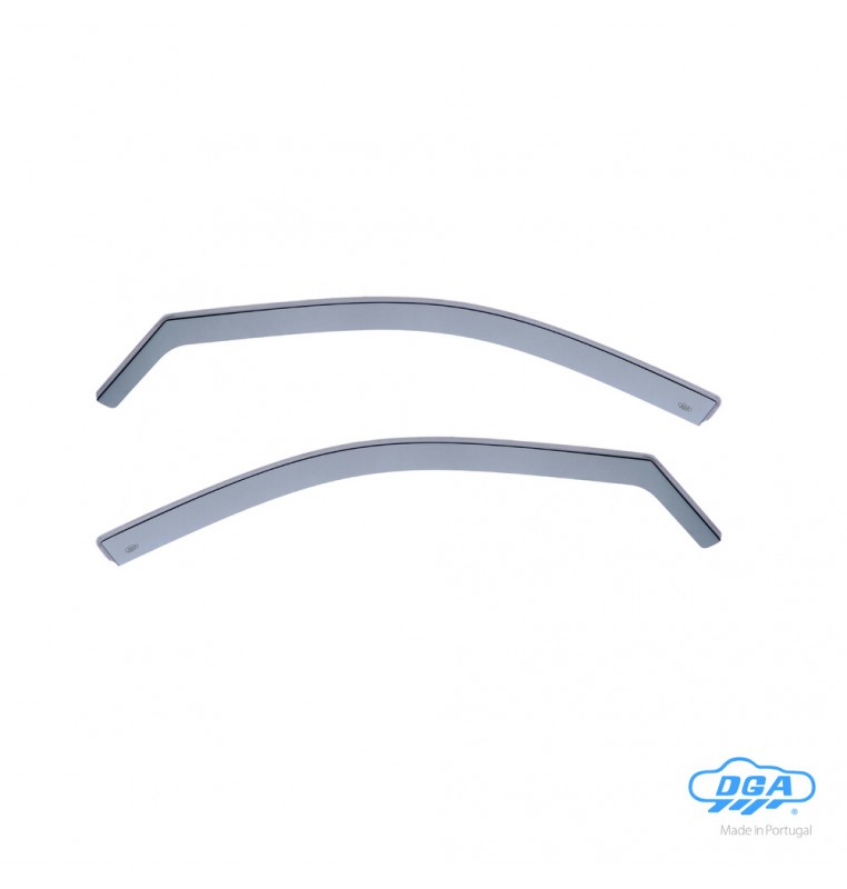 Set deflettori aria anteriori ad incastro, tipo lungo - compatibile per Hyundai i20 5p (11/14>11/20)