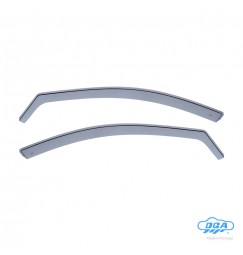 Set deflettori aria anteriori ad incastro, tipo lungo - compatibile per Hyundai i30 5p (01/17>)