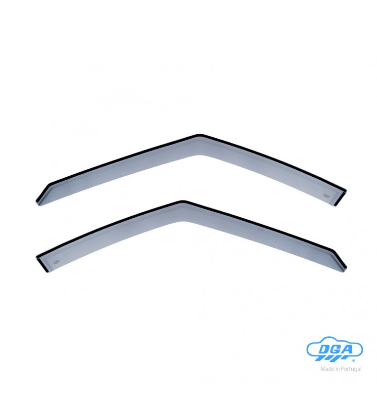 Set deflettori aria anteriori adesivi - compatibile per Citroen C4 Grand Picasso (10/06>09/13)  - Citroen C4 Picasso (03/07>05/1