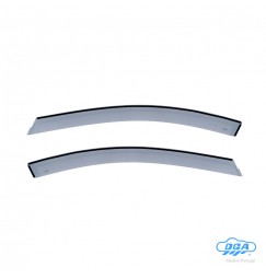 Set deflettori aria anteriori adesivi - compatibile per Mazda 2 5p (10/07>02/15)
