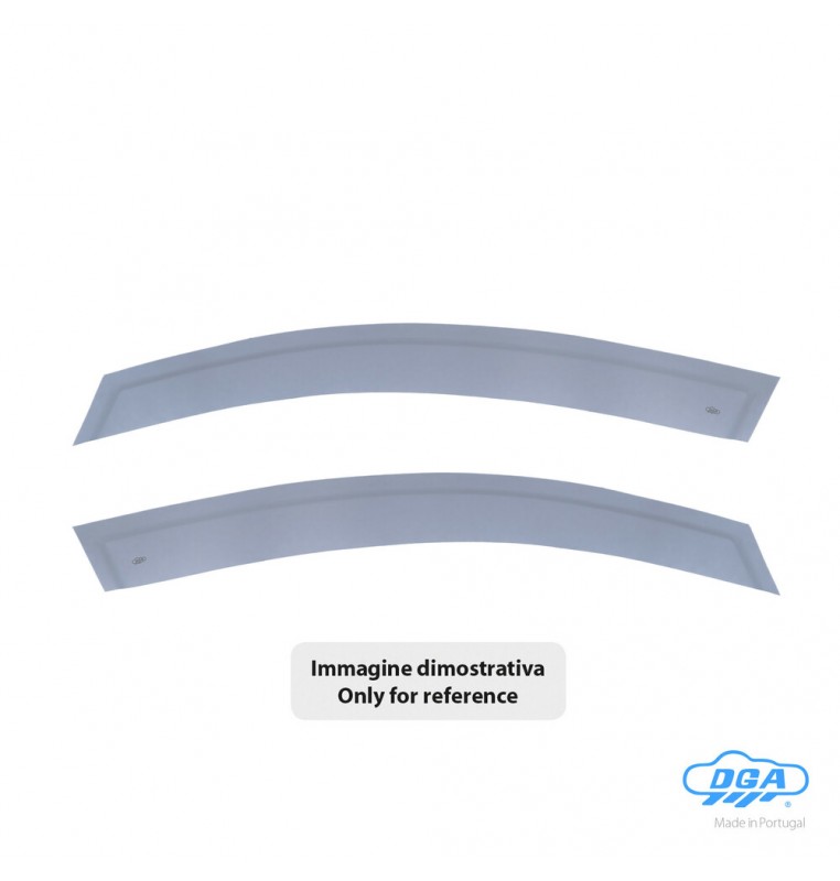 Set deflettori aria anteriori adesivi - compatibile per Tesla Model 3 4p (03/19>)