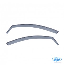Set deflettori aria anteriori ad incastro, tipo lungo - compatibile per Mazda 6 4p (04/08>12/12)