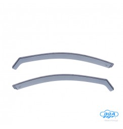 Set deflettori aria anteriori ad incastro, tipo lungo - compatibile per Mazda CX-3 (06/15>09/22)