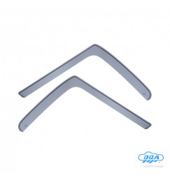 Set deflettori aria anteriori ad incastro, tipo lungo - compatibile per Mercedes Sprinter (06/18>)