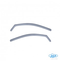 Set deflettori aria anteriori ad incastro, tipo lungo - compatibile per Opel Astra G 3p (11/00>03/05)