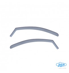 Set deflettori aria anteriori ad incastro, tipo lungo - compatibile per Opel Corsa C 5p (10/00>08/06)
