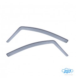 Set deflettori aria anteriori ad incastro, tipo lungo - compatibile per Opel Zafira (09/05>10/11)