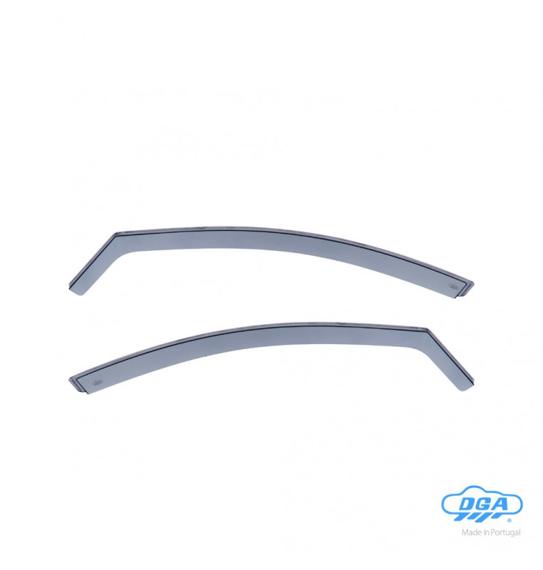 Set deflettori aria anteriori ad incastro, tipo lungo - compatibile per Opel Insignia 4p (02/09>04/17)