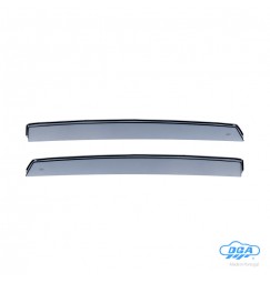 Set deflettori aria posteriori ad incastro - compatibile per Ford Fiesta 5p (09/08>05/17)