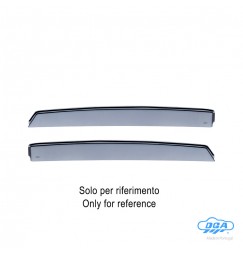Set deflettori aria posteriori ad incastro - compatibile per Ford Focus 5p (03/11>05/18)