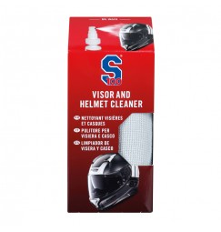 S100, detergente per visiera e casco con panno in microfibra - 100 ml