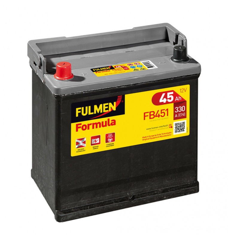 Batteria 12V - Fulmen Formula - 45 Ah - 330 A - E02