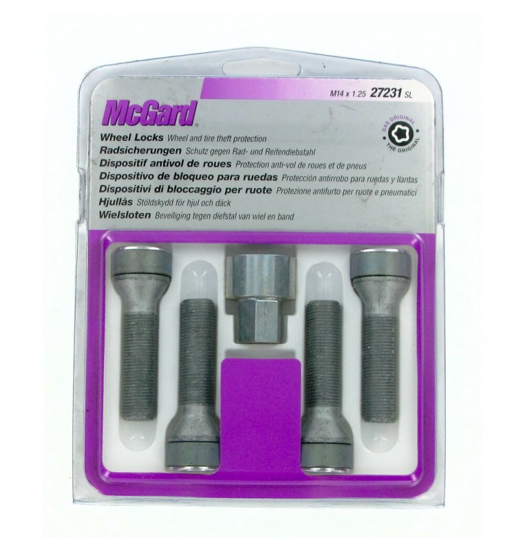 Bulloni conici, kit 4 pz - Ultra High Security - A250