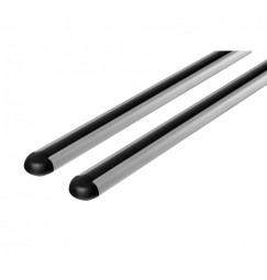 Alumia, coppia barre portatutto in alluminio - L - 127 cm