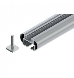 Alumia In-Rail, set completo barre portatutto in alluminio - S - Evos IA