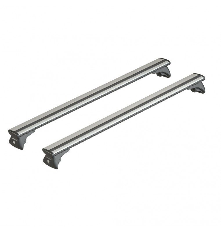 Silenzio In-Rail, set completo barre portatutto in alluminio - L - Evos IA