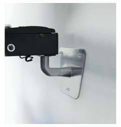 Sphere-1, supporto universale per portabiciclette posteriori a gancio traino, fissaggio a muro o soffitto