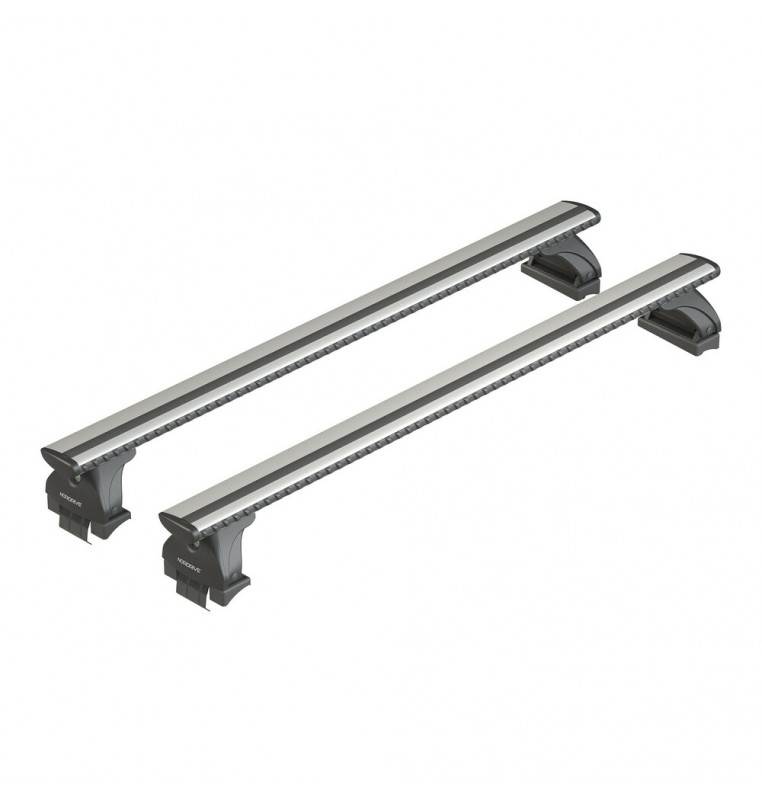 Silenzio, set completo barre portatutto in alluminio - L - Evos LP - C034