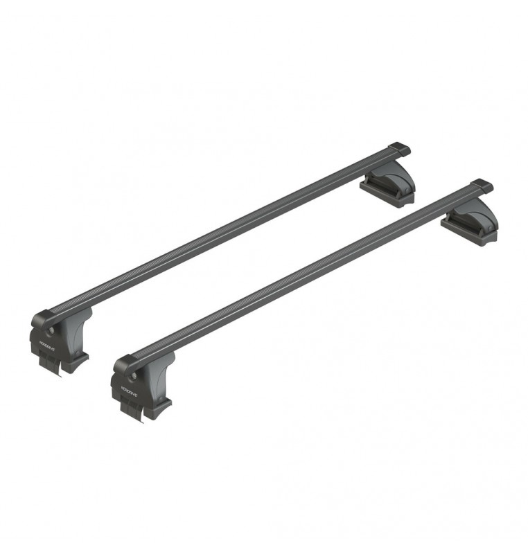 Quadra, set completo barre portatutto in acciaio - M - Evos LP - C041
